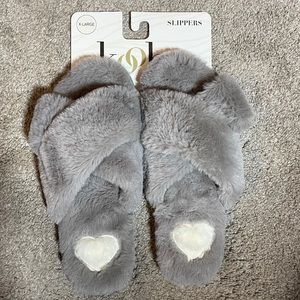 KOOBA NWT gray sandal slippers XL